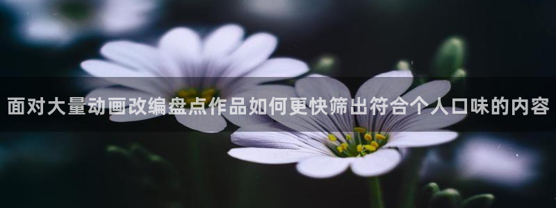 怎样下载age动漫：面对大量动画改编盘点作品如何更快筛出符合个人口味的内容配图